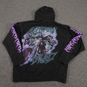 Juice WRLD 999 Hoodie Large Black Already Dead NINENINENINE Horror Graphic